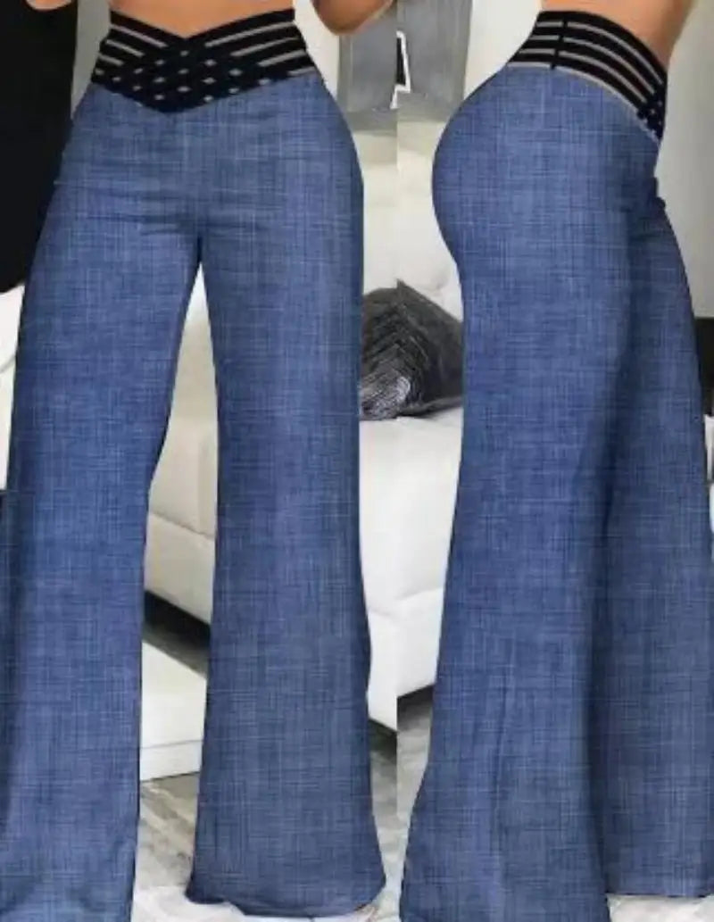 Women’s High Waist Wide Leg Summer Pants