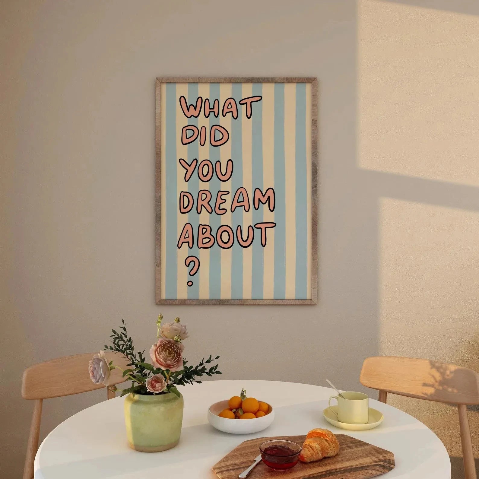 Vintage Self-Love Quote Canvas Poster