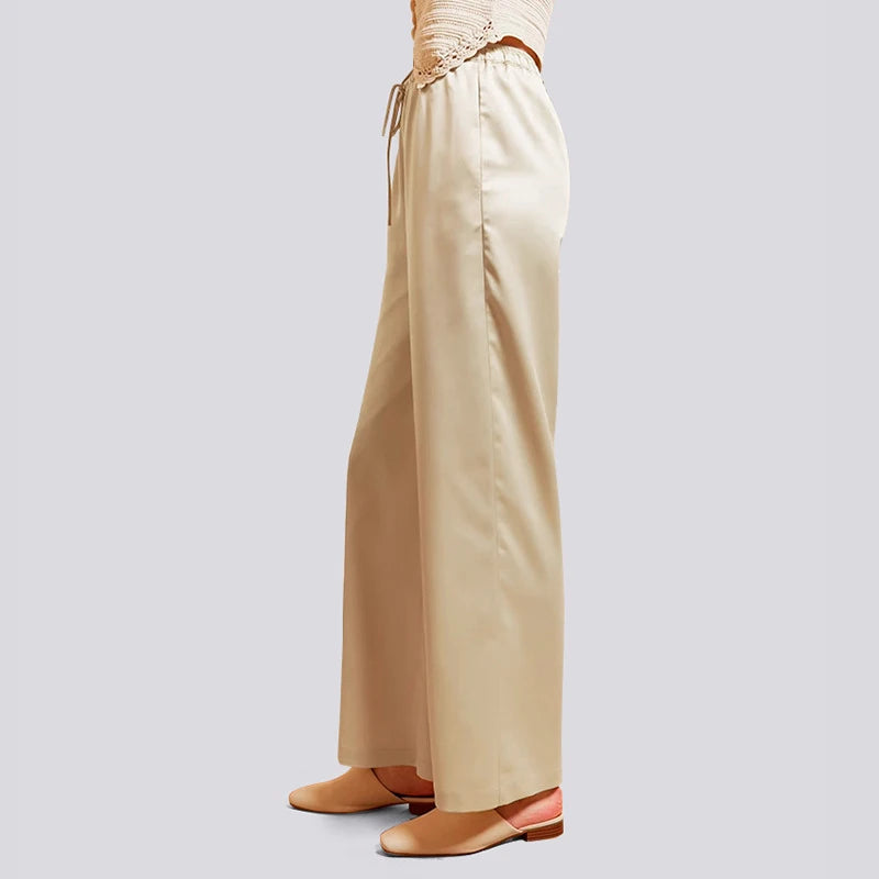 Women's 100% Mulberry Silk Trousers