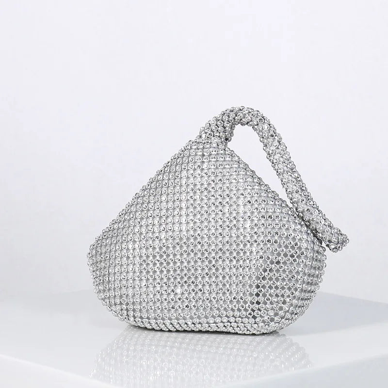 Luxury Rhinestone Evening Clutch Bag