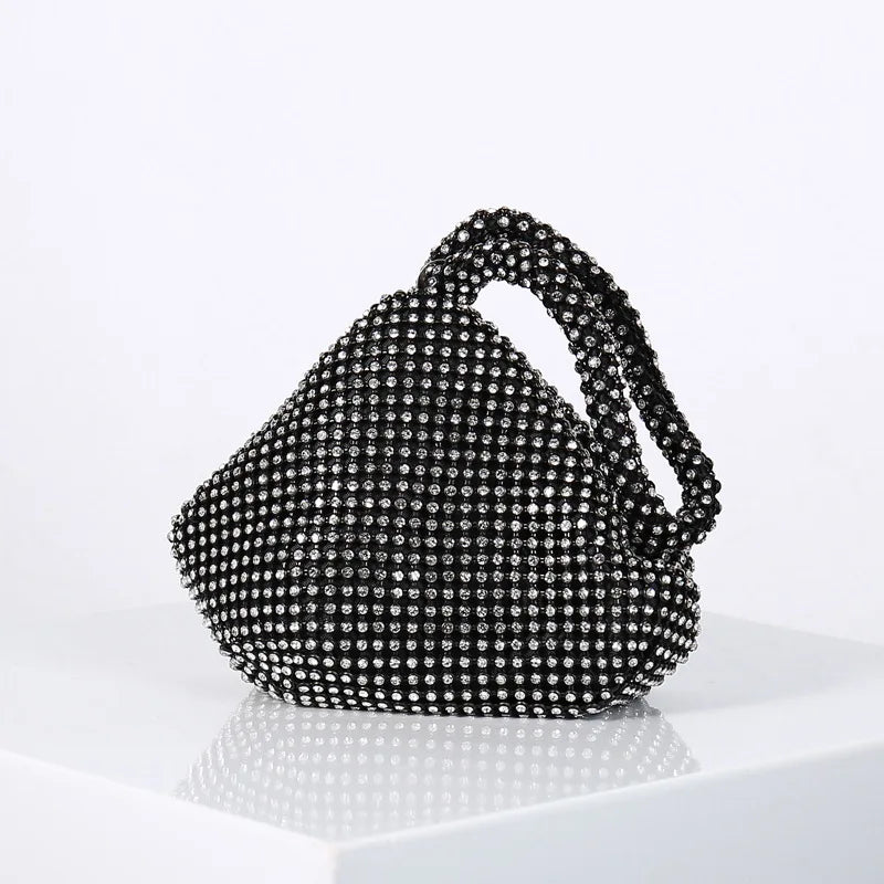 Luxury Rhinestone Evening Clutch Bag