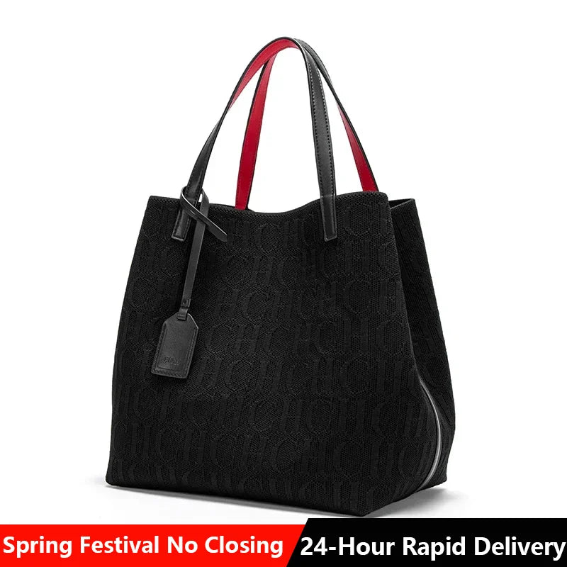 CH Pure Color Shoulder Bag