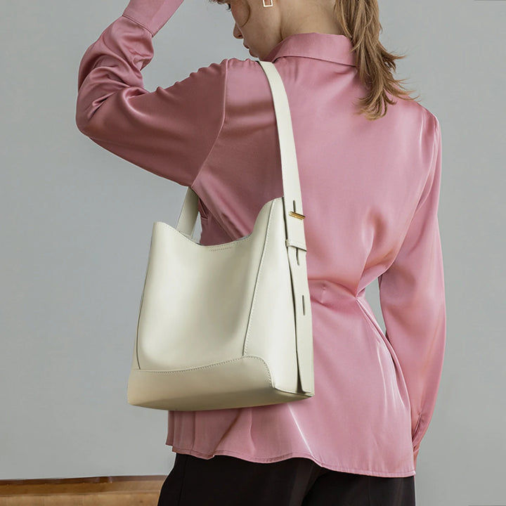 FOXER Leather Classic Women Shoulder Bag