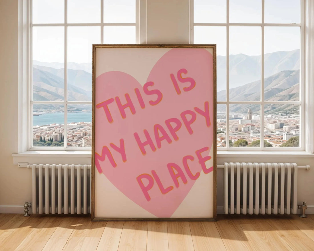 Vintage Self-Love Quote Canvas Poster