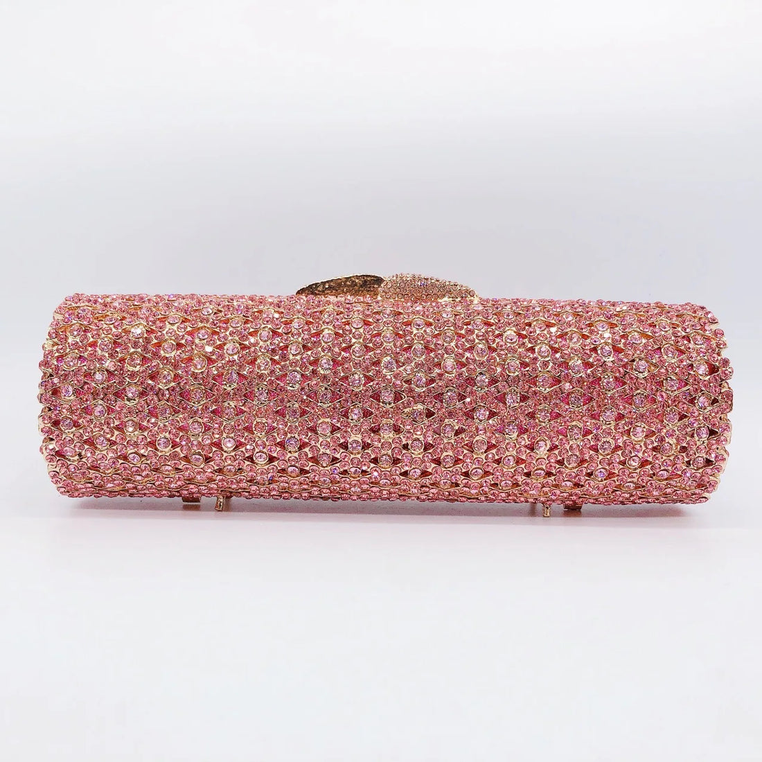 Rhinestone Hollow Clutch Bag
