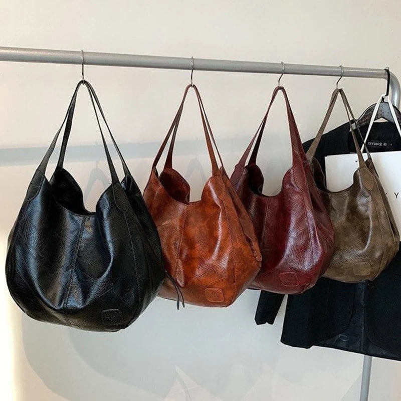 Women Soft PU Leather Shoulder Bag