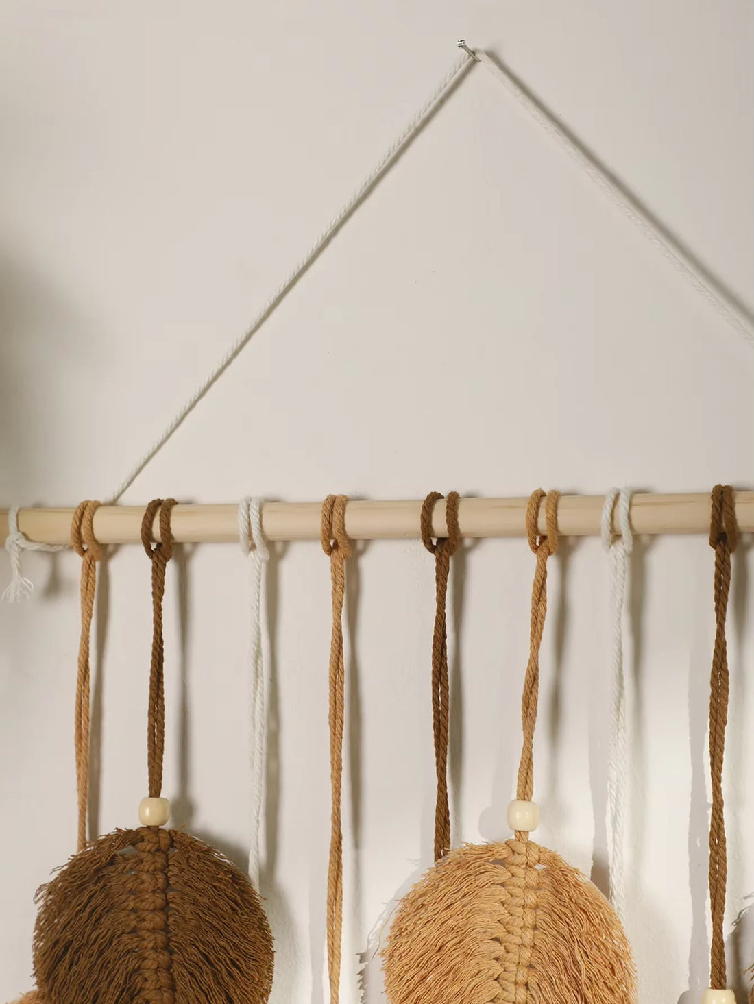 Handmade Green Leaf Macrame Wall Hanging