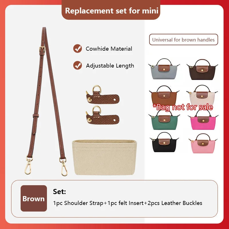 Shoulder Strap for Mini Pouch Handbag