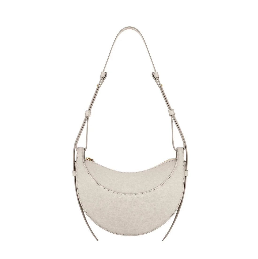 Women Crescent Leather Crossbody Bag