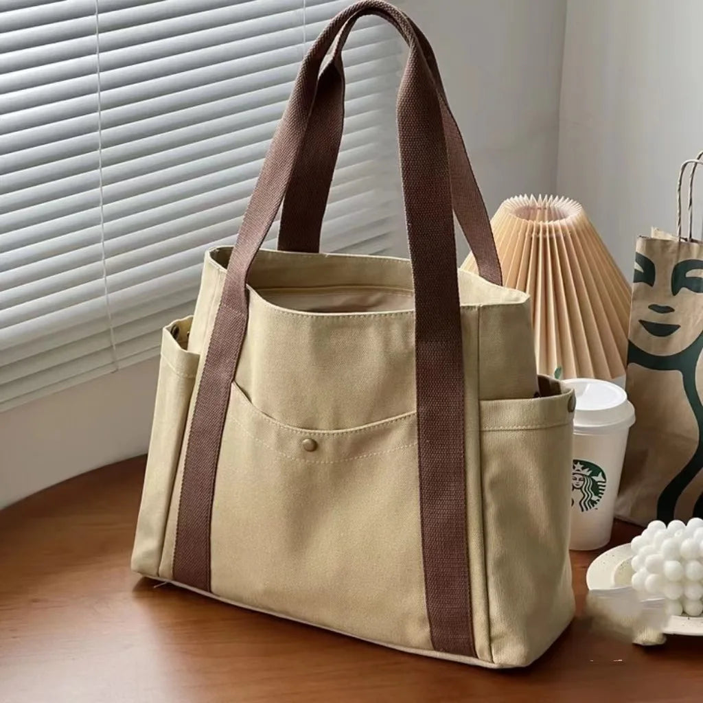 Large Capacity Canvas Tote Bag