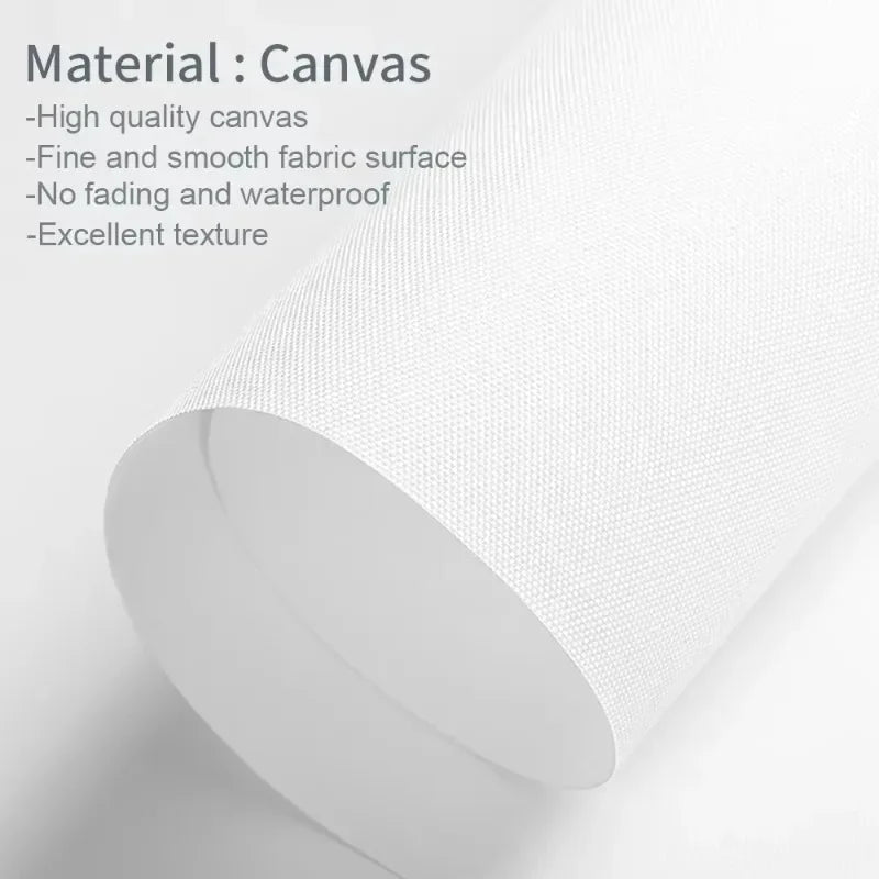Modern Abstract Woman Face Canvas Art Poster