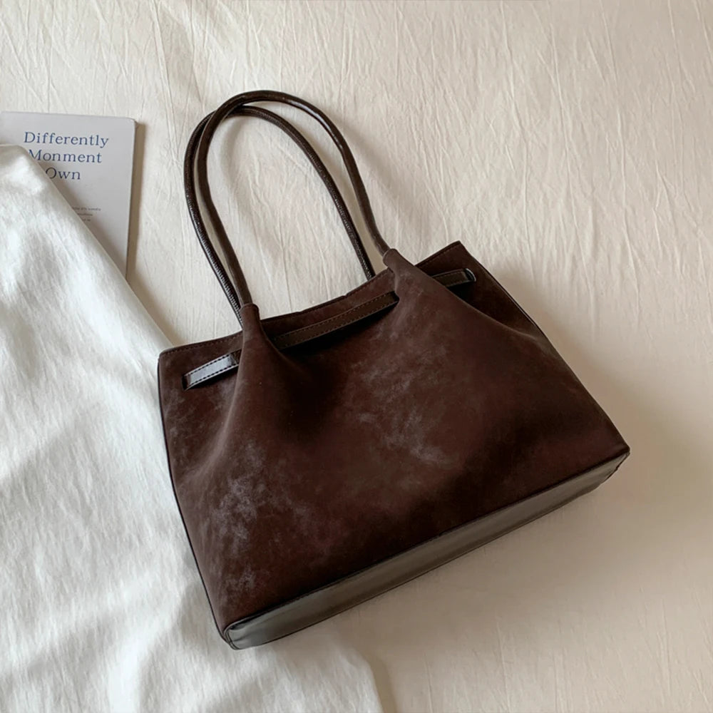 Retro Underarm Tote Bag