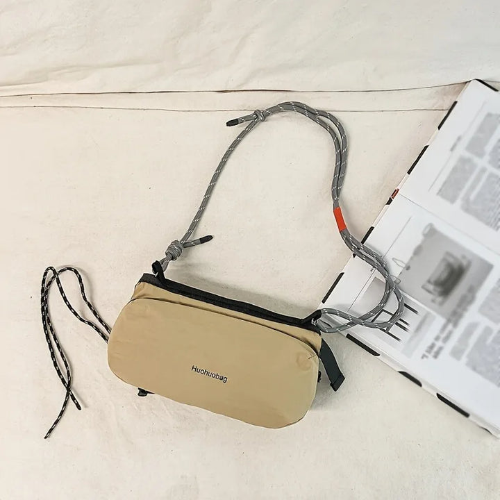 1pcs New Mini Square Bag  Crossbody Sling Bag, Unisex Casual Shoulder Purse  Fashionable Lightweigh