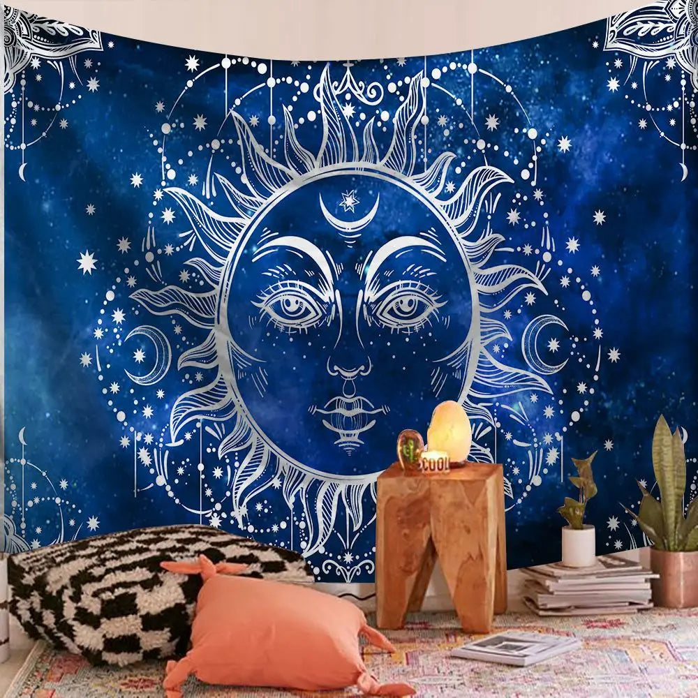 Indian Mandala Boho Tapestry Blanket