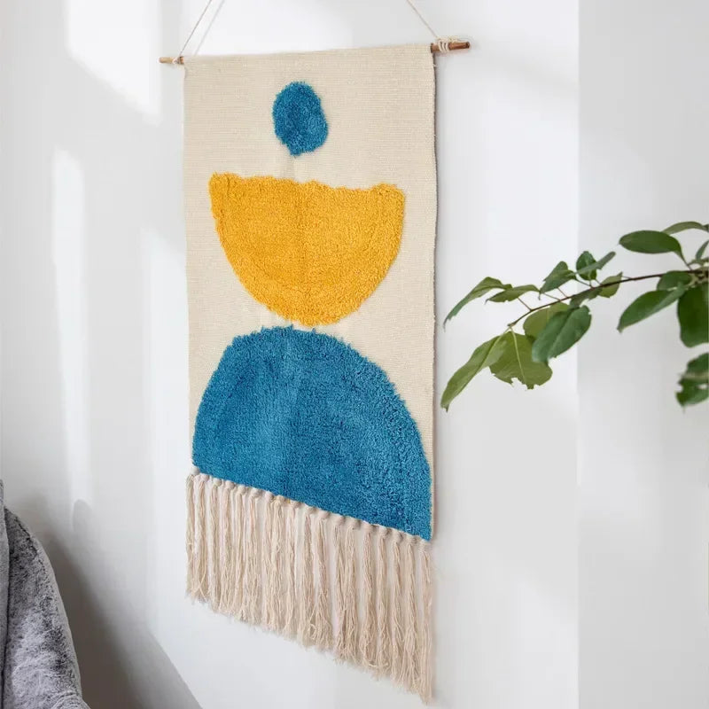 Nordic Handmade Tassel Macrame Wall Tapestry