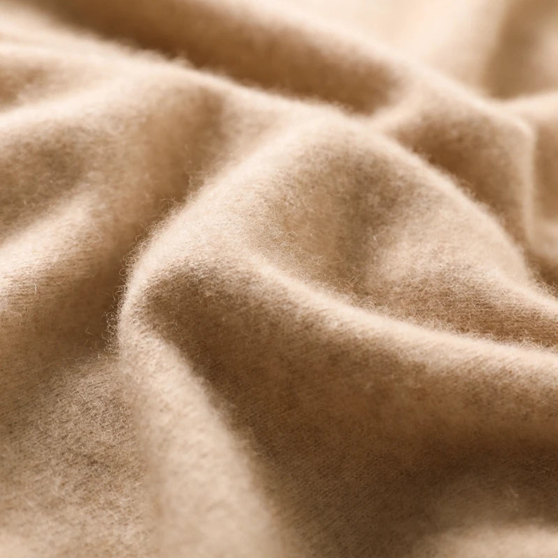 100% pure cashmere pullover short sleeved autumn/winter new women's T-shirt casual solid color knitted sweater POLO collar Tops