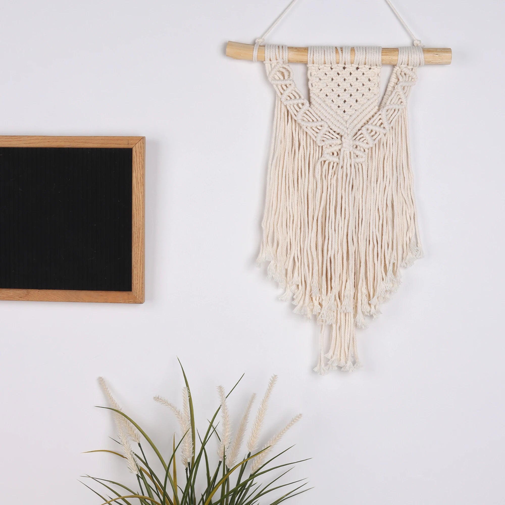 Handwoven Boho Macrame Wall Hanging