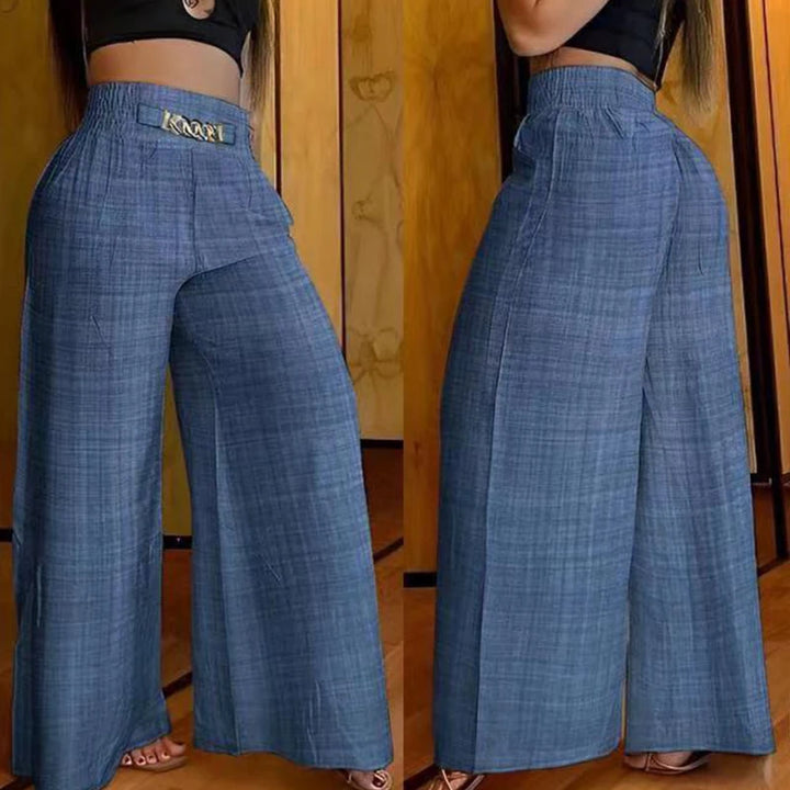 Women’s High Waist Wide Leg Summer Pants