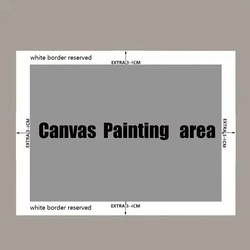 Modern Abstract Woman Face Canvas Art Poster