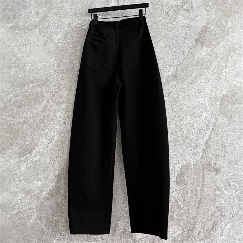 Women’s High Waist Slim Straight Jeans