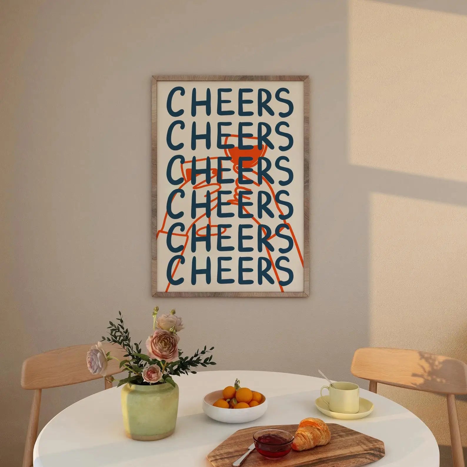 Vintage Self-Love Quote Canvas Poster