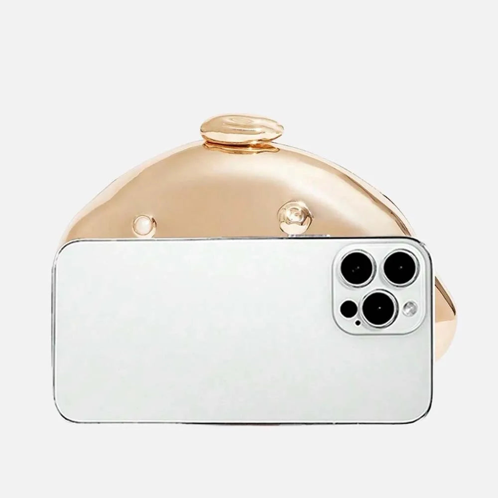 Acrylic Shell Clutch Bag