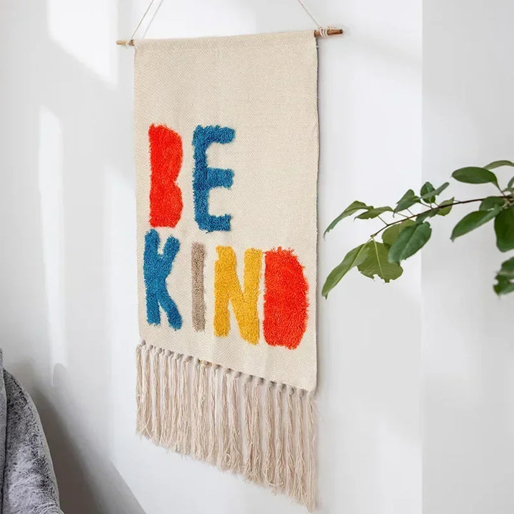 Nordic Handmade Tassel Macrame Wall Tapestry