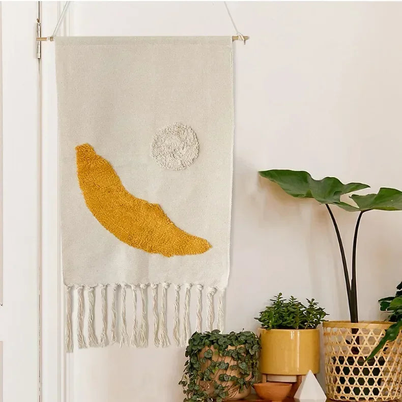 Nordic Handmade Tassel Macrame Wall Tapestry