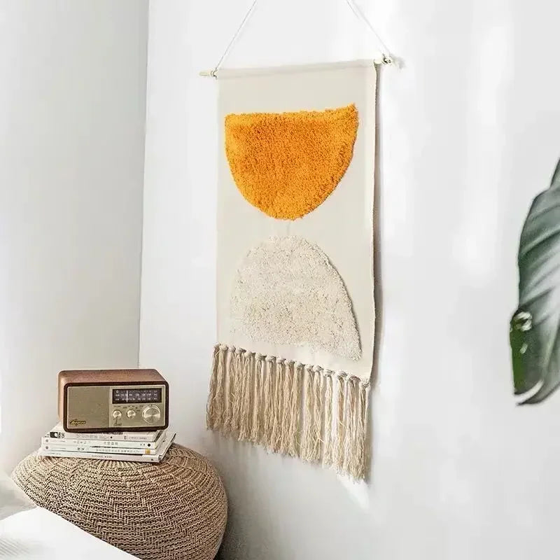 Nordic Handmade Tassel Macrame Wall Tapestry