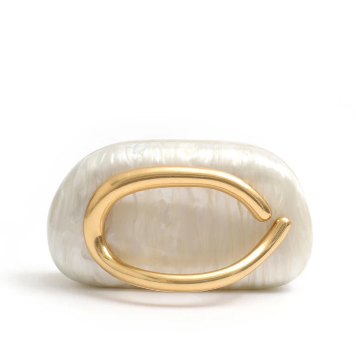 Luxury Acrylic Hard Case Evening Clutch