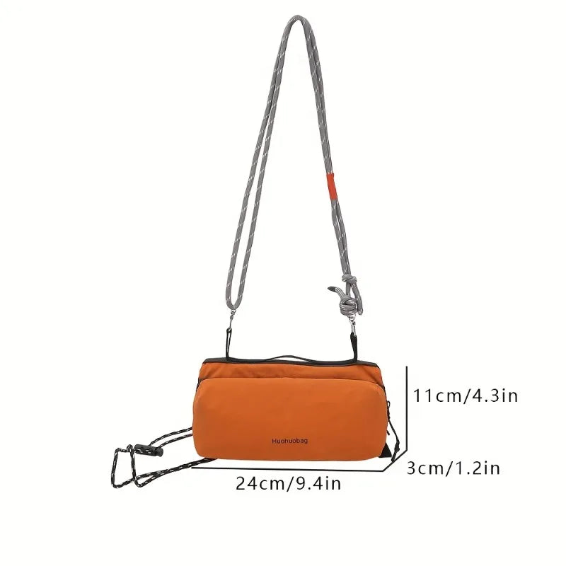 1pcs New Mini Square Bag  Crossbody Sling Bag, Unisex Casual Shoulder Purse  Fashionable Lightweigh