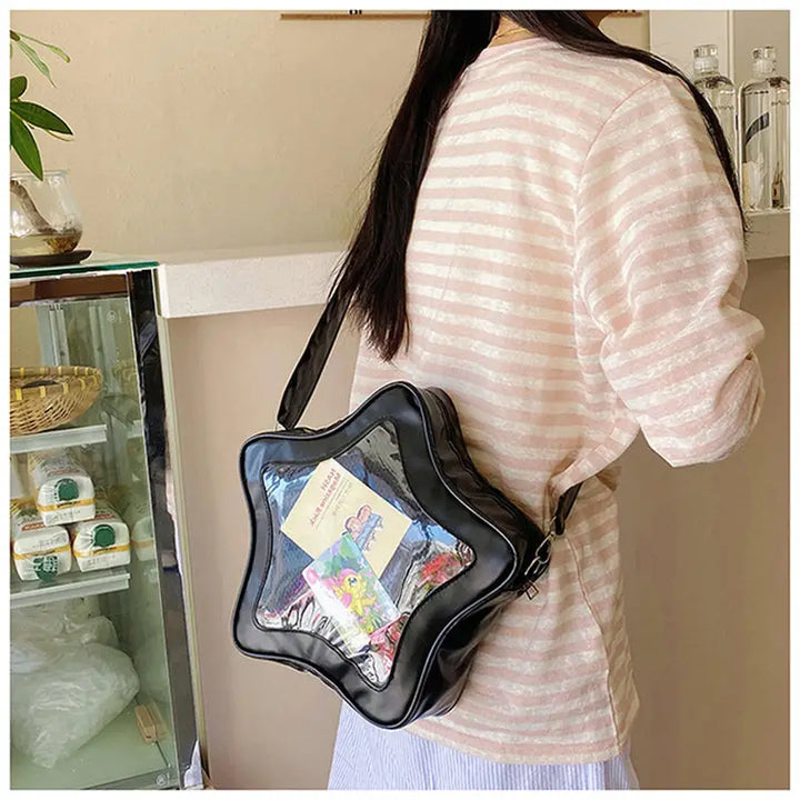 Cute Kawaii Anime Star Crossbody Bag