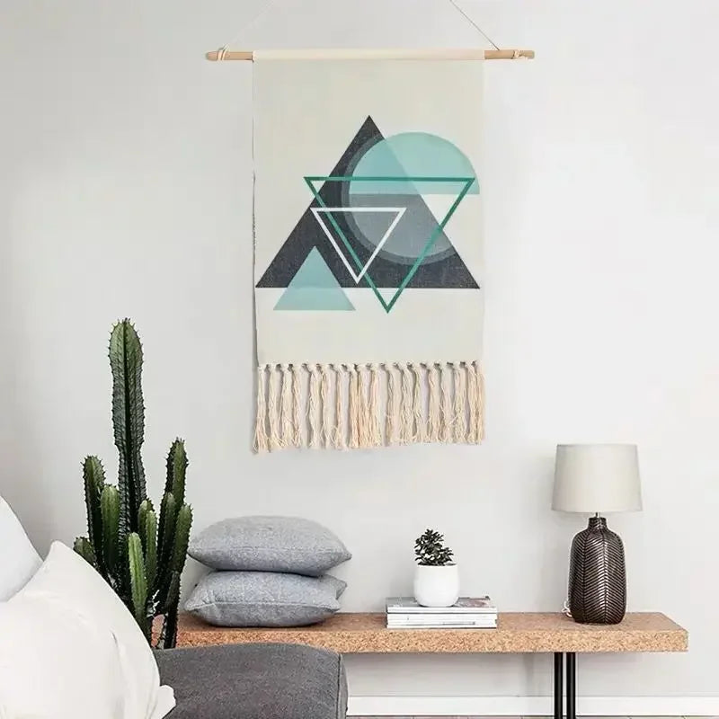 Nordic Handmade Tassel Macrame Wall Tapestry