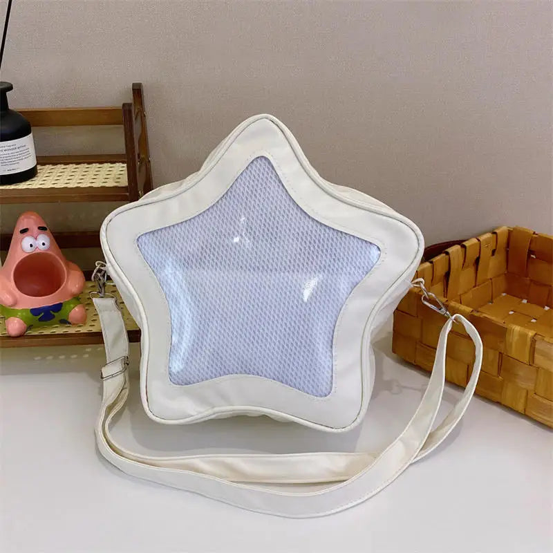 Cute Kawaii Anime Star Crossbody Bag