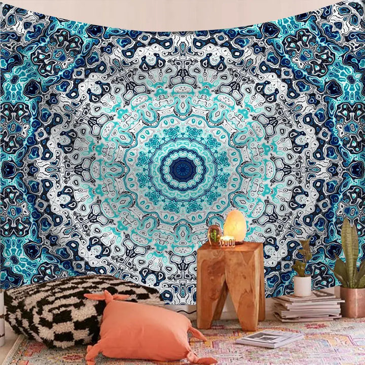 Indian Mandala Boho Tapestry Blanket