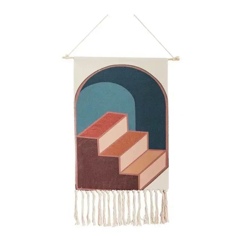 Nordic Handmade Tassel Macrame Wall Tapestry