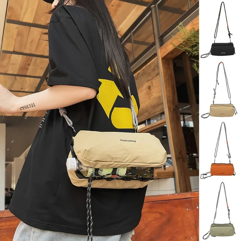 1pcs New Mini Square Bag  Crossbody Sling Bag, Unisex Casual Shoulder Purse  Fashionable Lightweigh