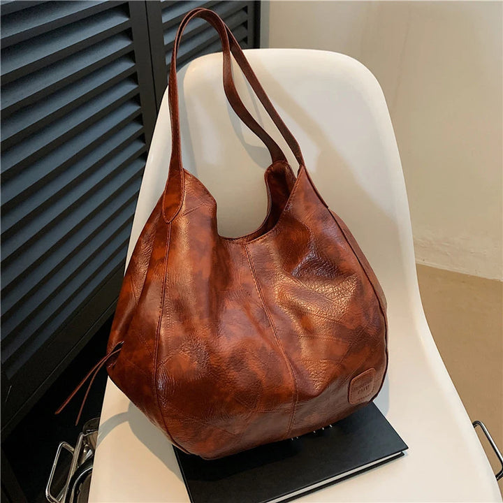 Women Soft PU Leather Shoulder Bag