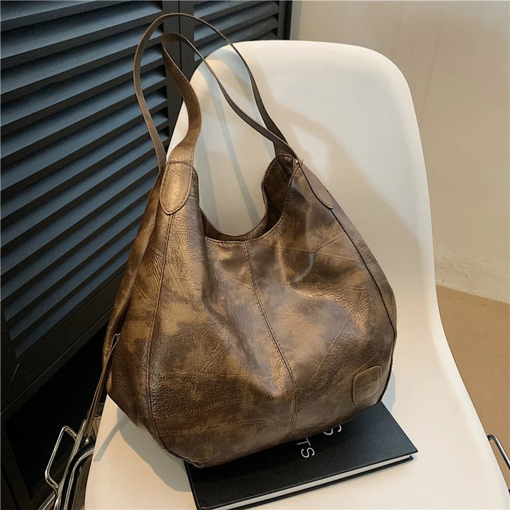 Women Soft PU Leather Shoulder Bag