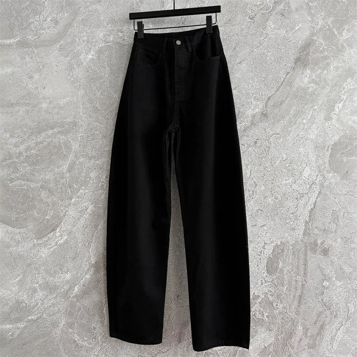 Women’s High Waist Slim Straight Jeans